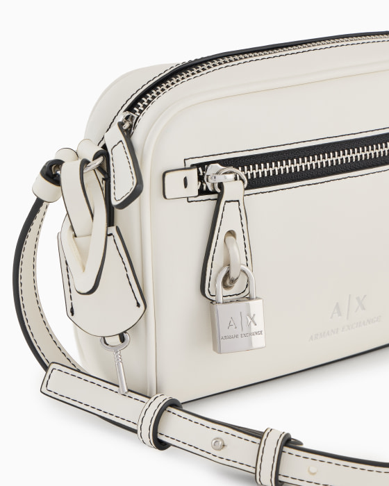 ARMANI EXCHANGE bandolera color blanco - 3