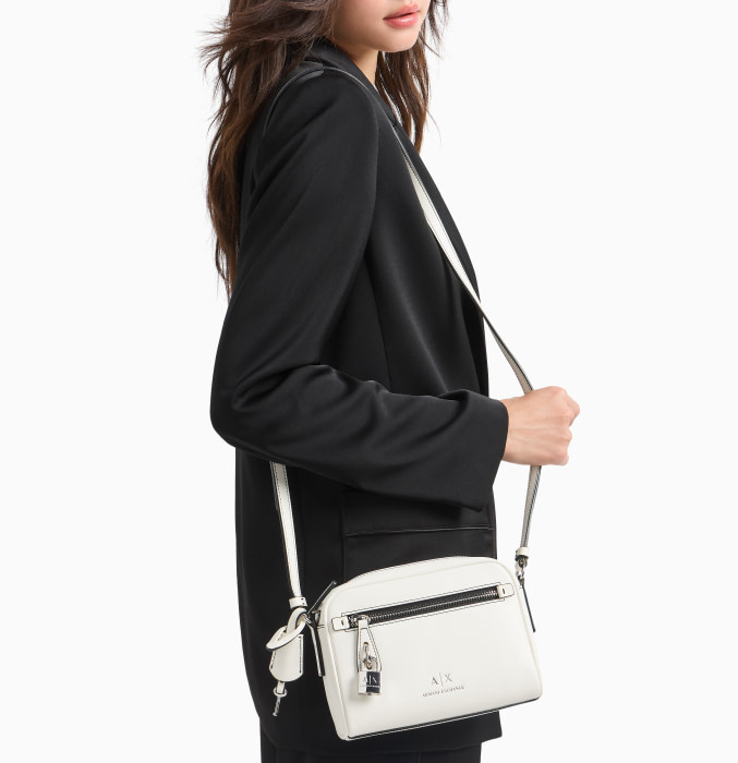 ARMANI EXCHANGE bandolera color blanco - 5