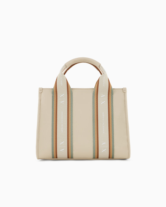 ARMANI EXCHANGE bolso crudo con franjas y logo - 2
