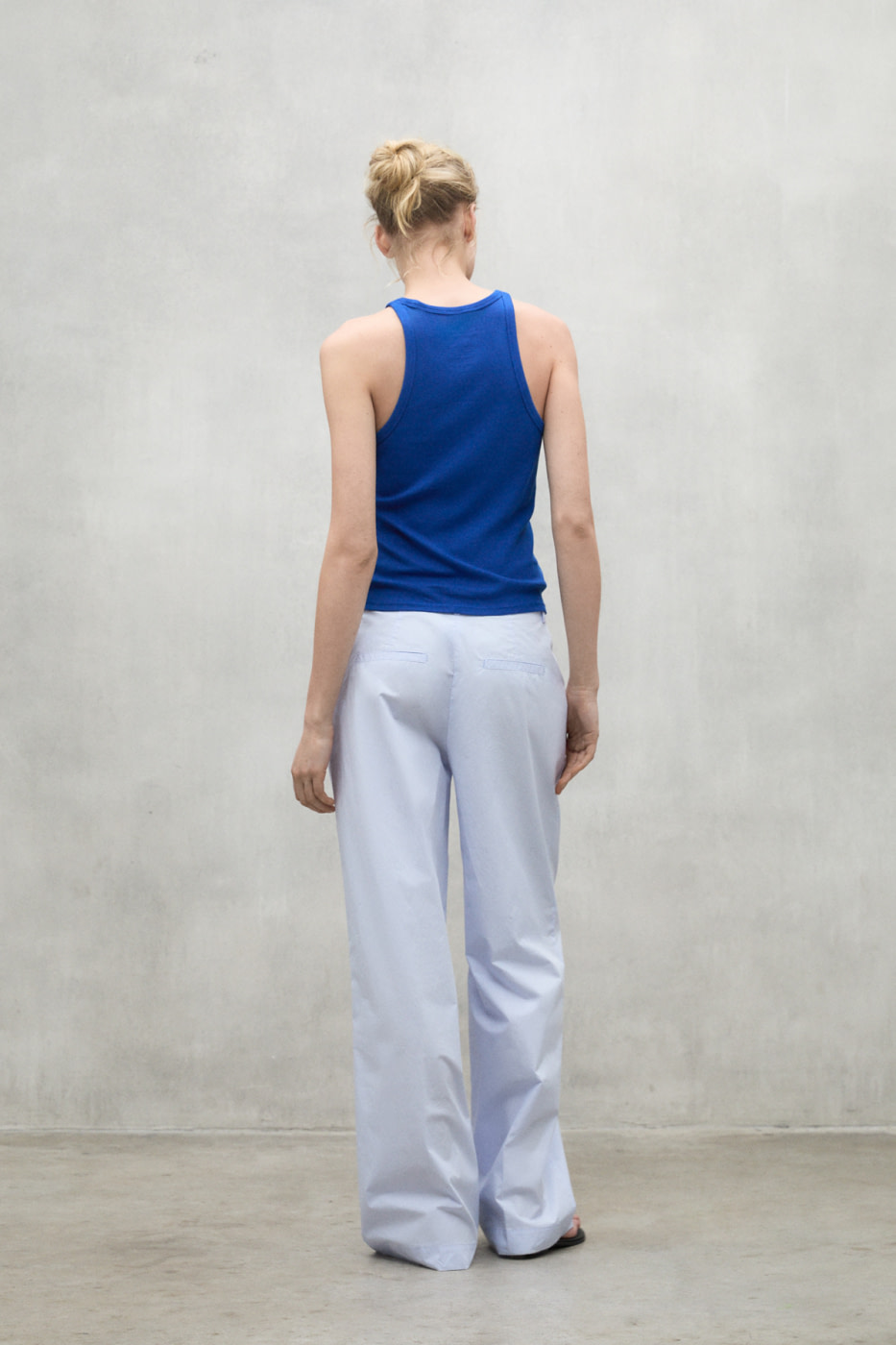 ECOALF tank top color azul