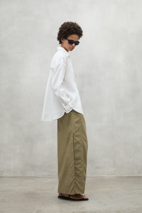ECOALF camisa color blanco en lino - 2