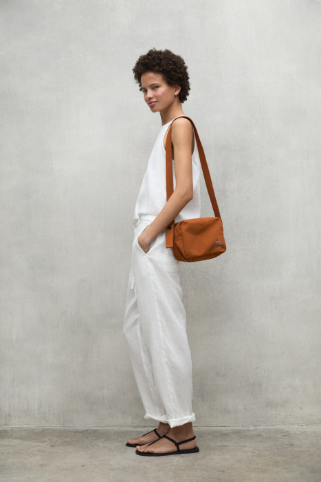 ECOALF pantalón en lino blanco - 3