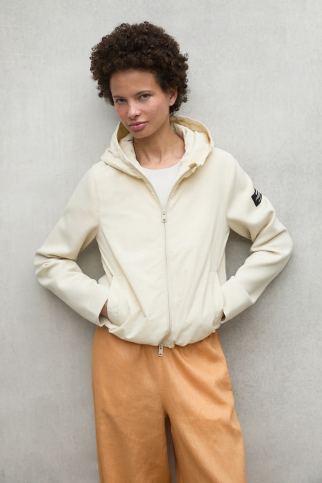 ECOALF chaqueta técnico/nylon color crema