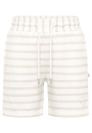FRIEDA&FREDDIES short en rayas camel y blanco - 2