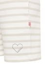 FRIEDA&FREDDIES short en rayas camel y blanco - 3