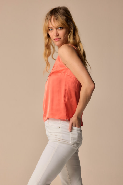 KOCCA top tirantes color coral - 3