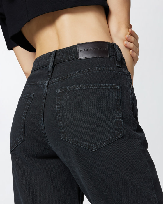 PINKO pantalón vaquero recto color negro - 2