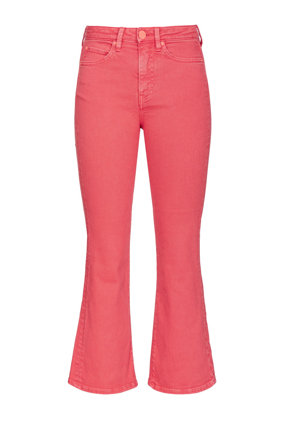 PINKO pantalón flare coral