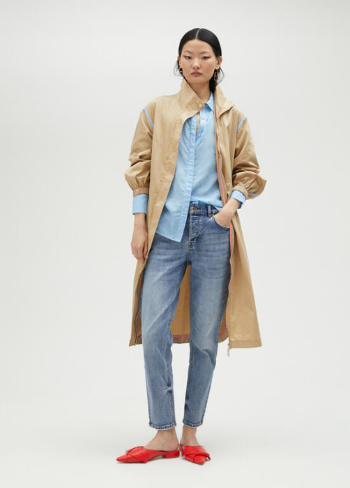 LOLA CASADEMUNT by Maite trench color camel - 6