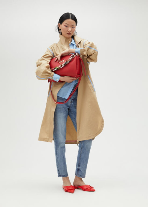 LOLA CASADEMUNT by Maite trench color camel - 7