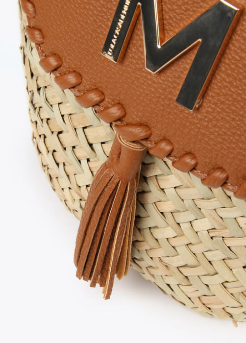 LOLA CASADEMUNT by Maite capazo rafia y ecopiel  natural-camel - 6
