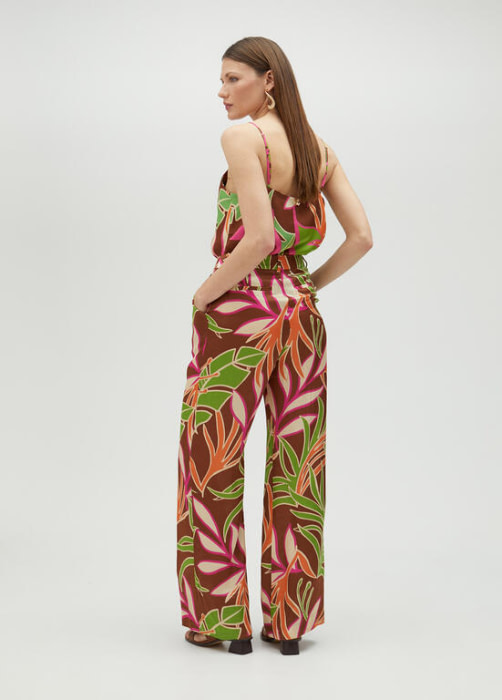 LOLA CASADEMUNT by Maite pantalón con  estampado floral - 3