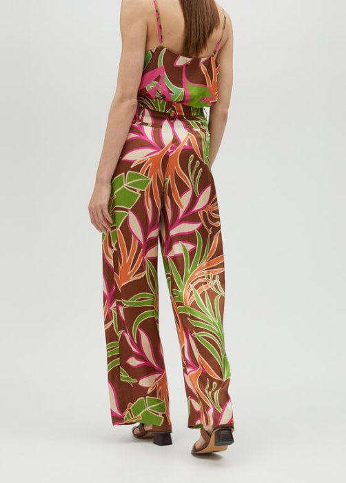 LOLA CASADEMUNT by Maite pantalón con  estampado floral - 4