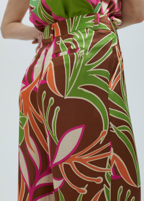 LOLA CASADEMUNT by Maite pantalón con  estampado floral - 5