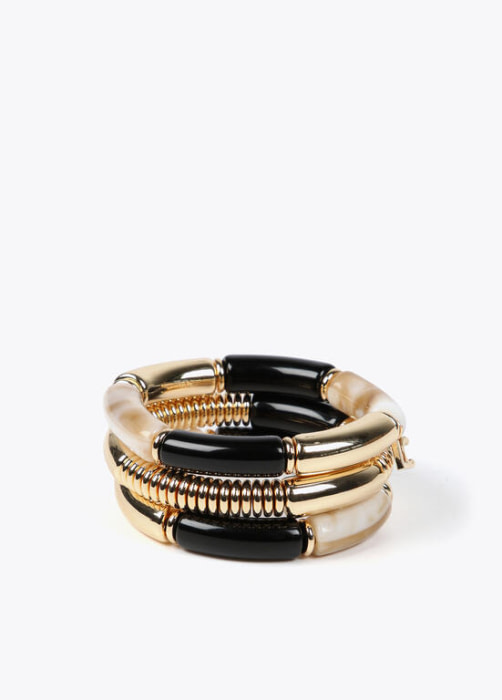 LOLA CASADEMUNT  pulseras elásticas metálicas - 2