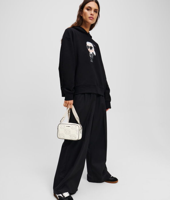 KARL LAGERFELD bandolera troquelada color blanco  karl - 2