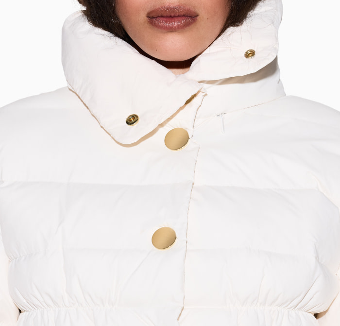 ARMANI EXCHANGE chaqueta acolchada color blanco - 2