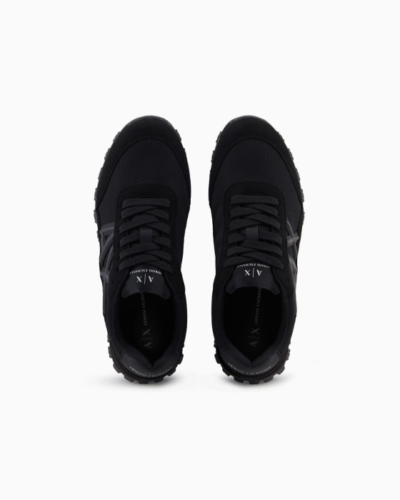 ARMANI EXCHANGE sneaker color negro - 4