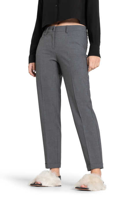 CAMBIO pantalón recto con bolsillos color gris