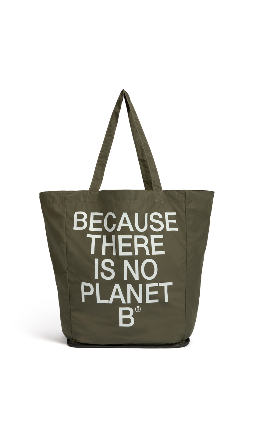 ECOALF shopping técnico plegable color caqui