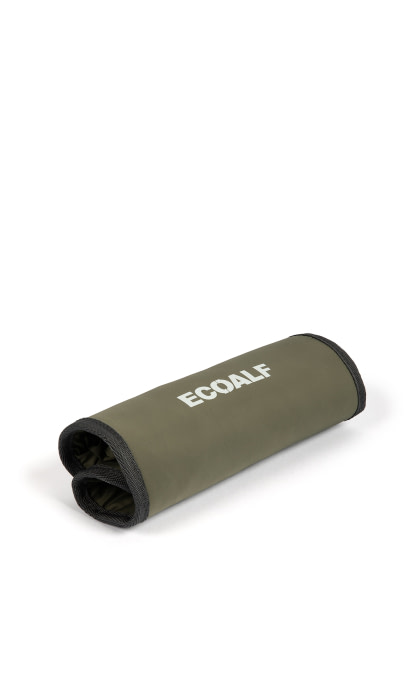 ECOALF shopping técnico plegable color caqui - 7