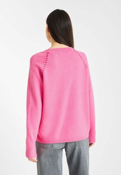 FRIEDA&FREDDIES jersey con vivos en las sisas color fresa - 2