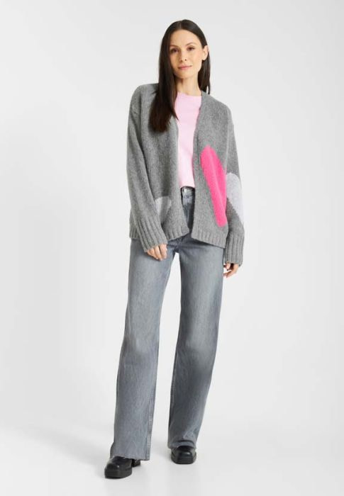 FRIEDA&FREDDIES chaqueta gris con corazones - 5