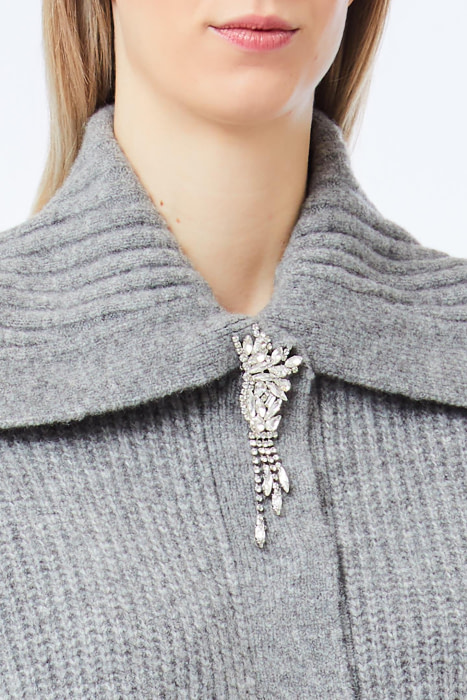 LIU·JO chaqueta en punto color gris - 3