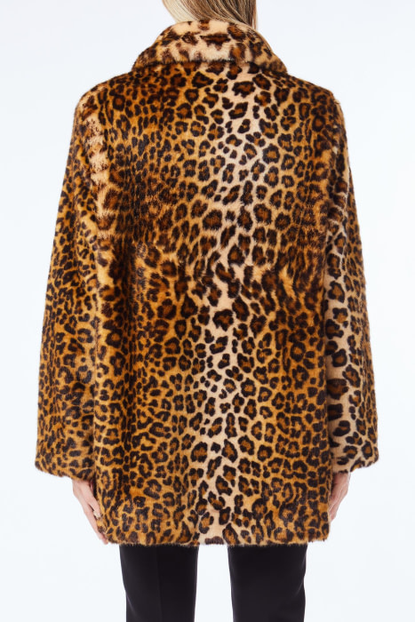 LIU·JO chaqueta de pelo en animal print - 2