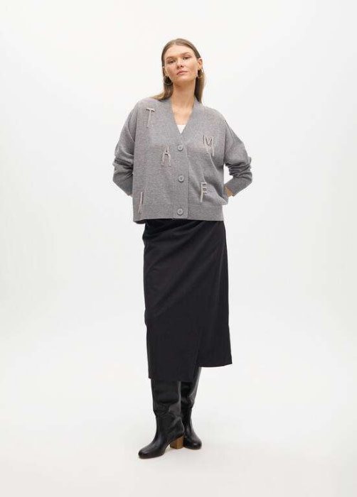 LOLA CASADEMUNT by Maite chaqueta gris con "M"  en aplicaciones - 6