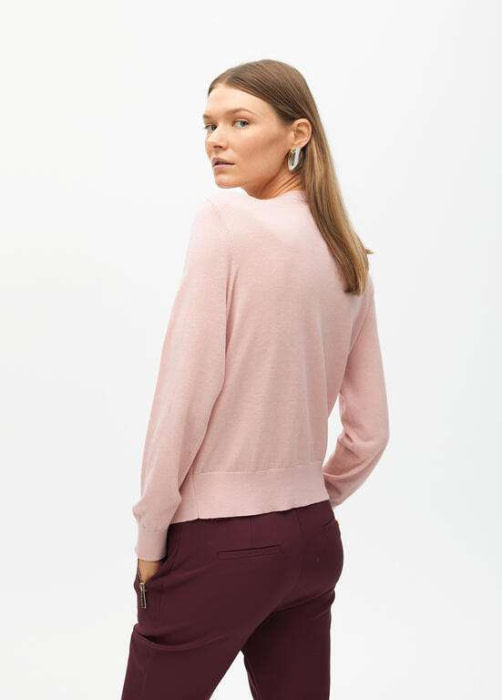 LOLA CASADEMUNT by Maite chaqueta con jersey color rosa - 4