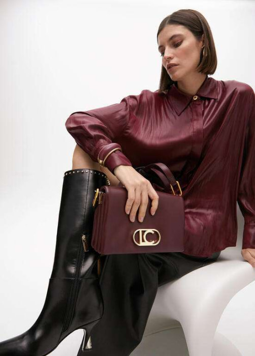 LOLA CASADEMUNT bandolera burdeos - 6