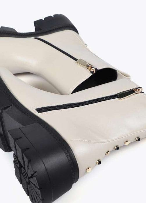 LOLA CASADEMUNT botín crudo y negro - 6