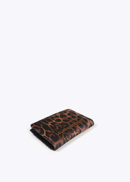LOLA CASADEMUNT monedero en animal print - 2
