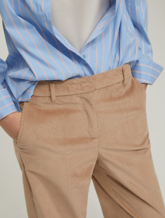 PENNYBLACK pantalón pana color camel - 4