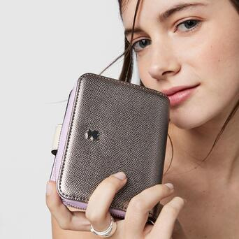 TOUS billetera S.New Dubai Saf Tri-plata - 4