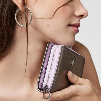 TOUS billetera S.New Dubai Saf Tri-plata - 5