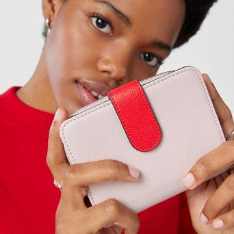 TOUS billetera S.New Dubai Saf Tri-rosa - 4