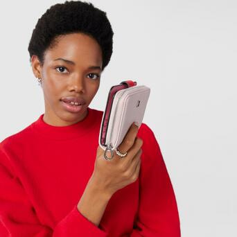 TOUS billetera S.New Dubai Saf Tri-rosa - 5