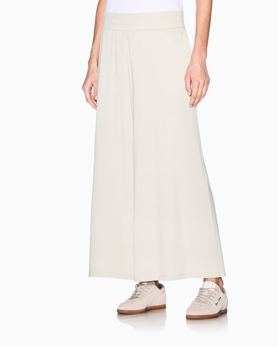 ARMANI EXCHANGE pantalón beige ancho con gomas - 2