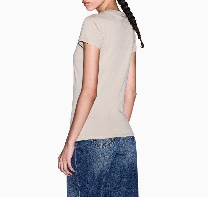ARMANI EXCHANGE camiseta manga corta arena con logo en strass - 5