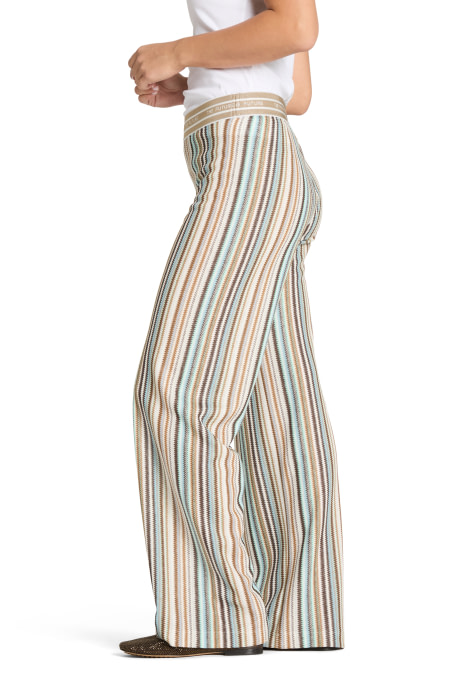 CAMBIO pantalón estampado Missoni rayas multicolor - 3