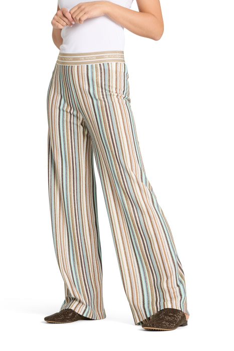 CAMBIO pantalón estampado Missoni rayas multicolor - 4
