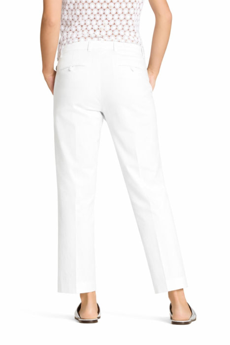 CAMBIO pantalón chino en algodón color blanco - 2
