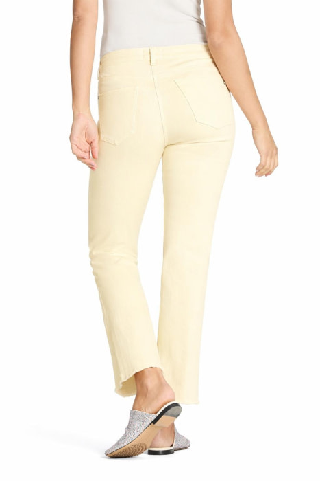 CAMBIO pantalón con bajos deshilachados color amarillo - 2