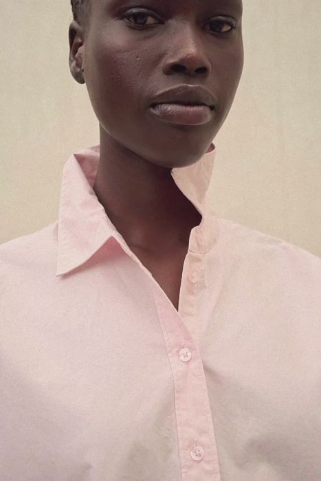 ECOALF camisa m/l color rosa - 3