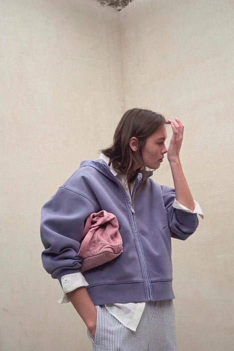 ECOALF sudadera color azul lavado - 2