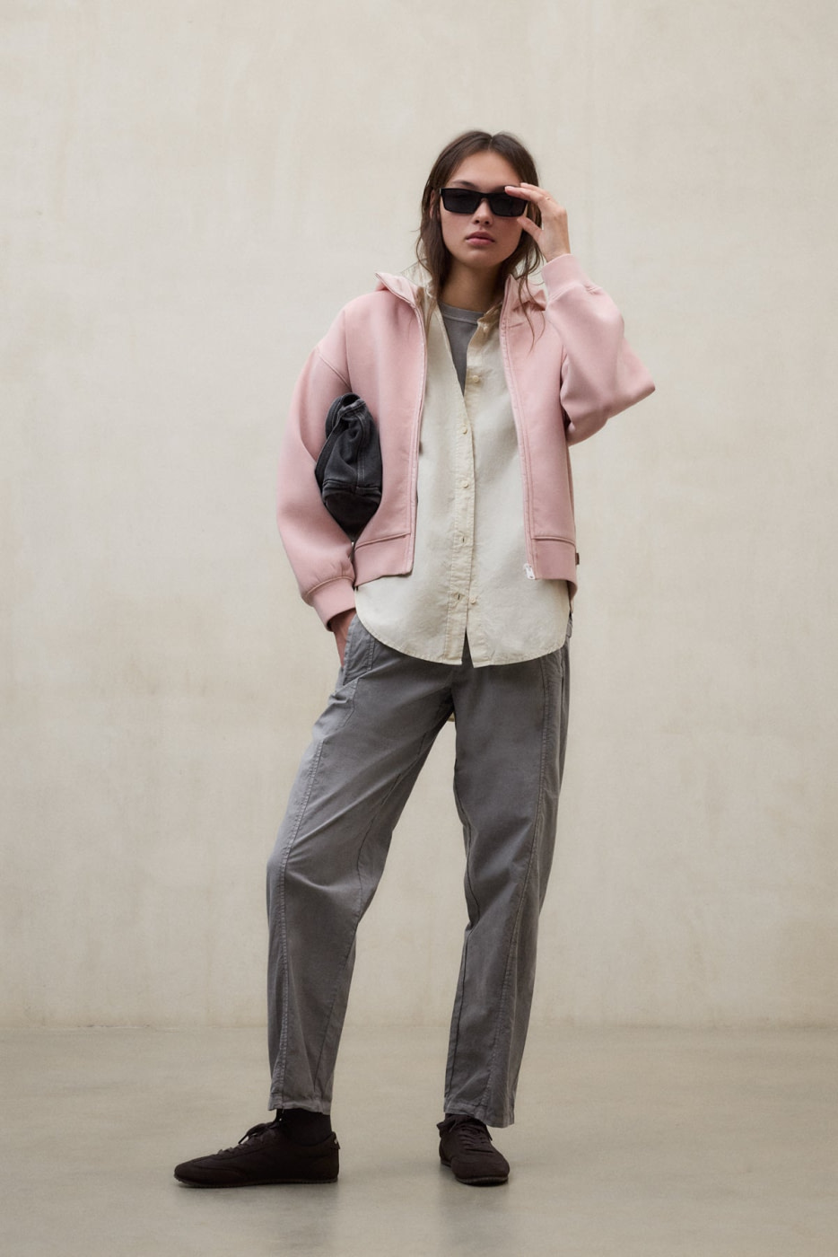 ECOALF sudadera color rosa