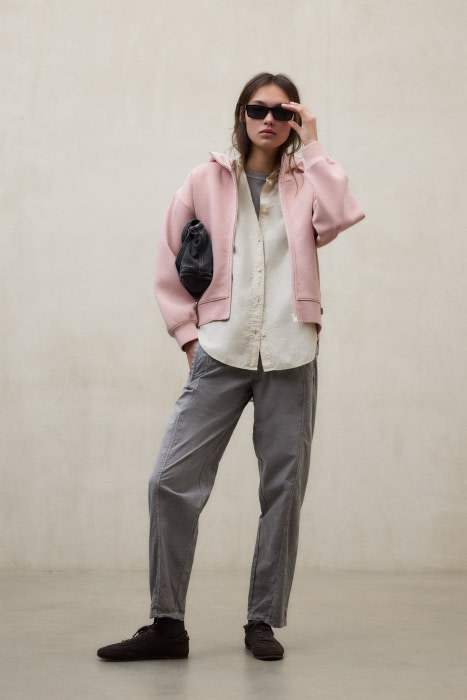 ECOALF sudadera color rosa