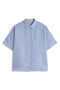 ECOALF camisa m/c lino en rayas color azul/blanco - 2